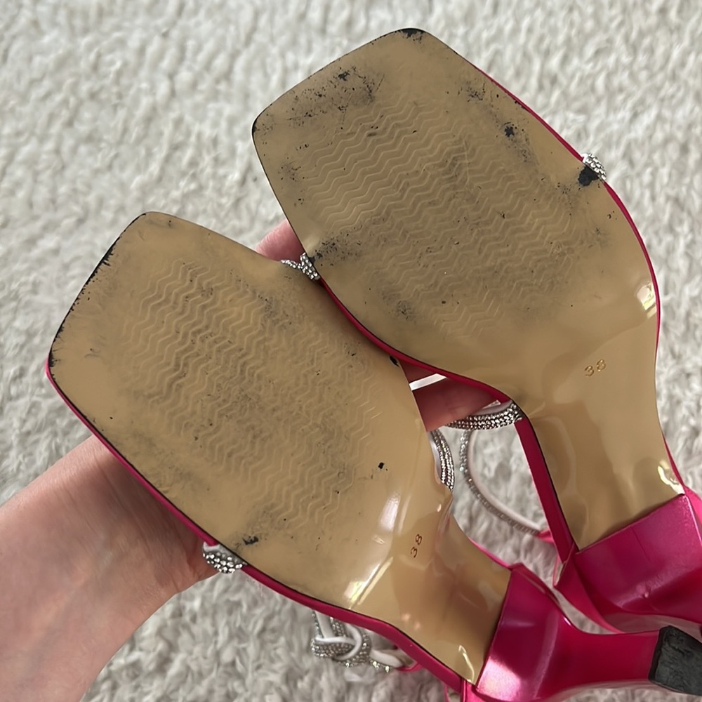Fuchsia Sandals - Picture 4 of 6